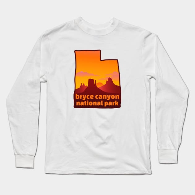 Bryce Canyon National Park Utah Long Sleeve T-Shirt by heybert00